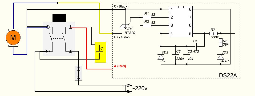 Схема подключения zyrqd20a