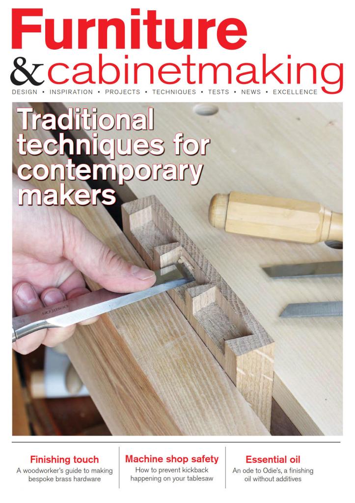 He makes projects. Furniture Magazine. Shop techniques.